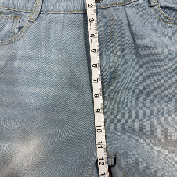 Light Blue Flared Jeans - Picture 4 of 6